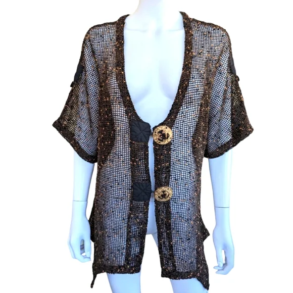 Katie Todd Fishnet Large Ornate Buttons - Picture 3 of 11